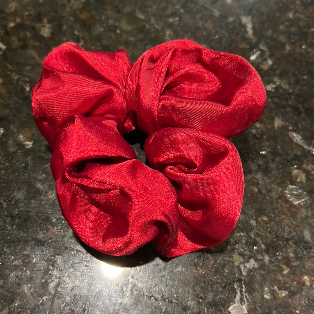 Red Hair Scrunchie